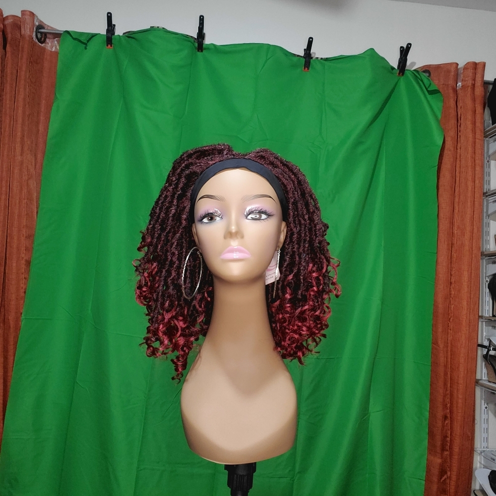 Synthetic Headband Dreadlock Wig